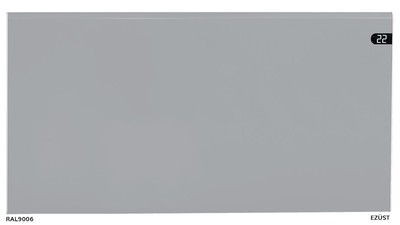 színes norvég radiátor RAL9006 - ezüst