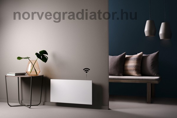 Adax Wi-Fi okos norvég elektromos radiátor, elegáns külsővel